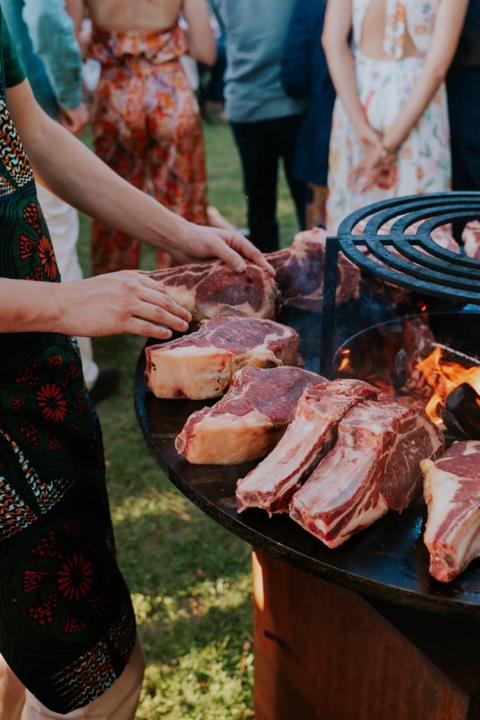 Viandes grillées à la plancha